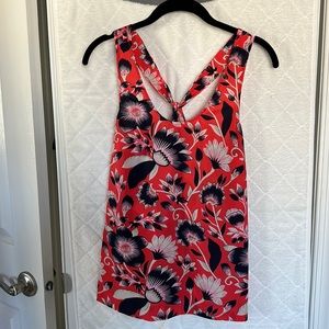 JCrew flower print tank 00